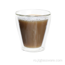 Ceașă de cafea cu perete dublu cu suflare în gură de înaltă calitate